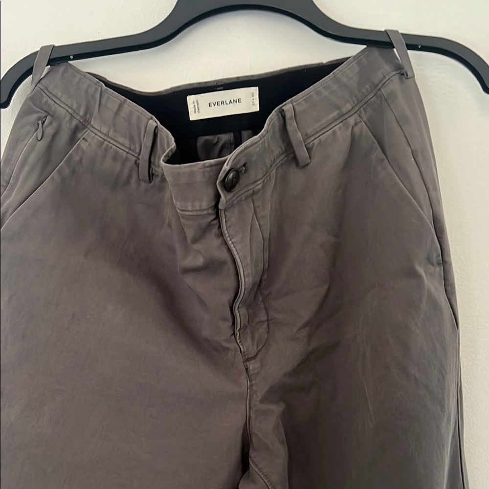 Everlane Gray Chinos Comfortable Cotton Blend